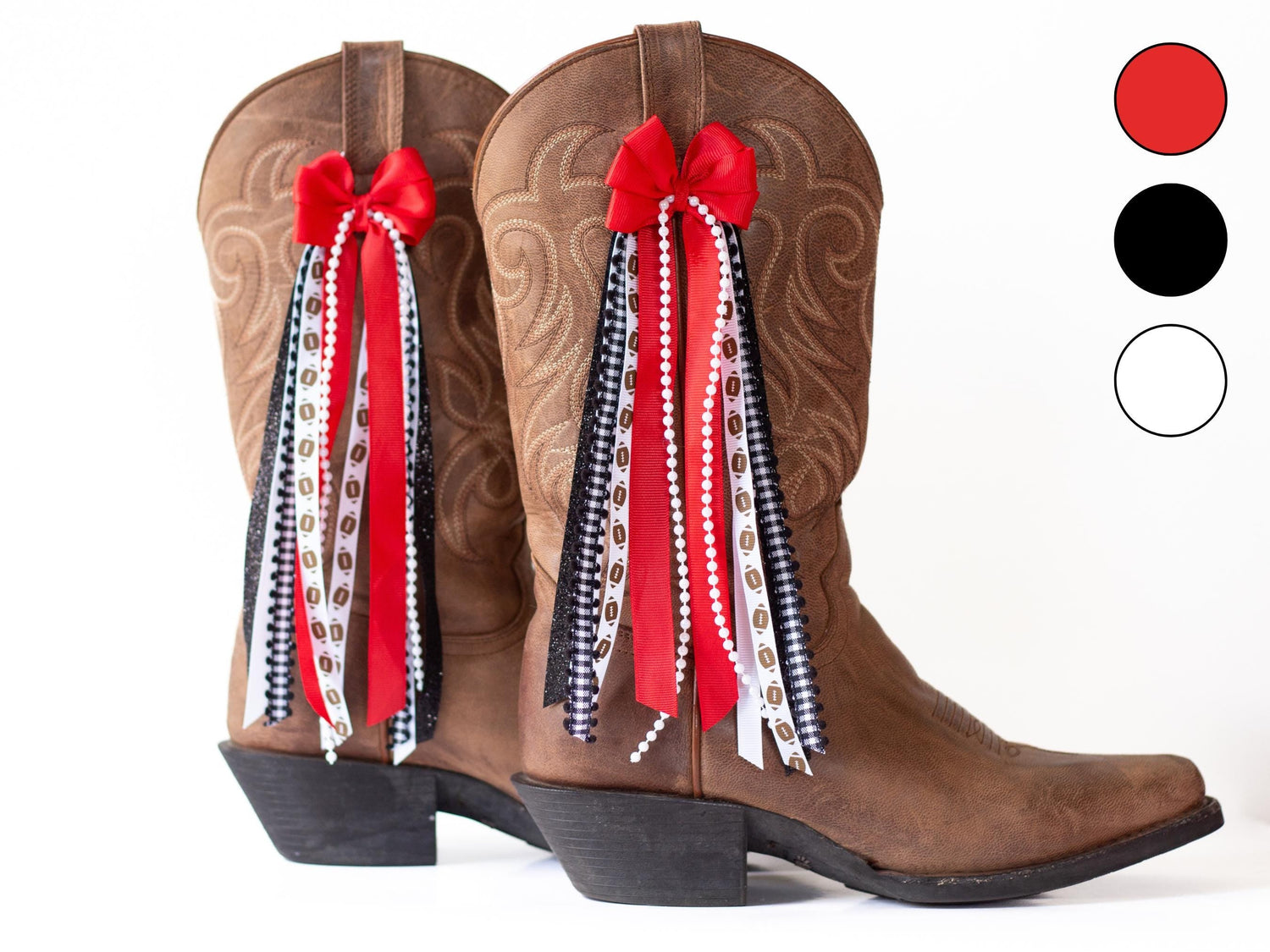 GameDay Boot Bows