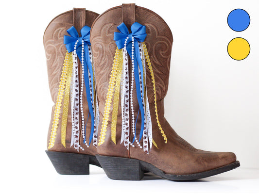 Louisiana GameDay Boot Bows