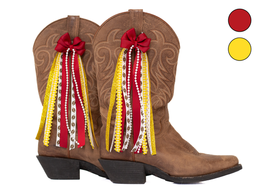 California GameDay Boot Bows