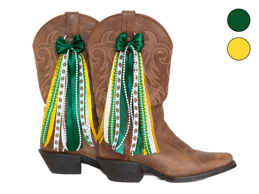 Oregon GameDay Boot Bows