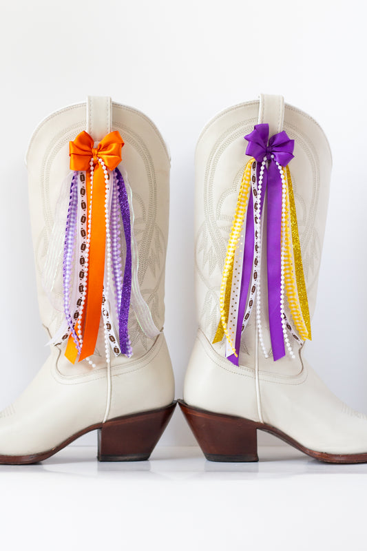 Custom GameDay Boot Bow