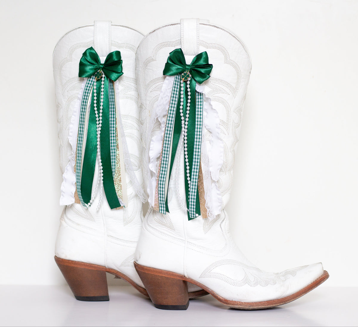 Megan Green Country Concert Boot Bows