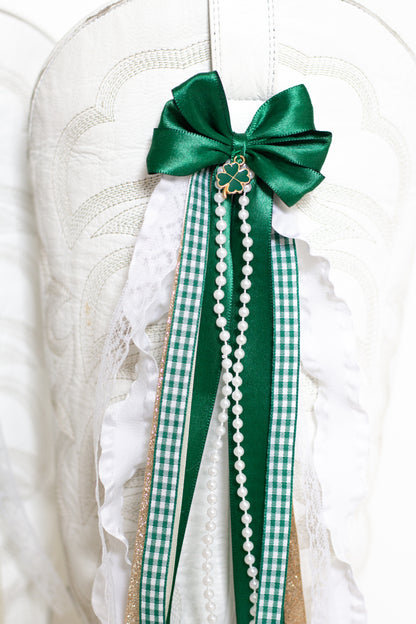 Megan Green Country Concert Boot Bows
