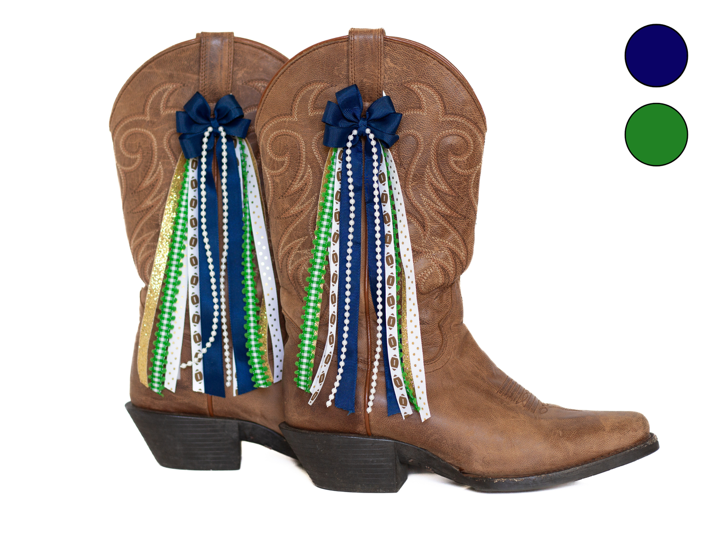 Indiana GameDay Boot Bows