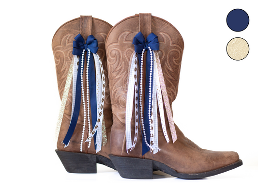 Georgia GameDay Boot Bows
