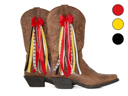Maryland College GameDay Boot Bows