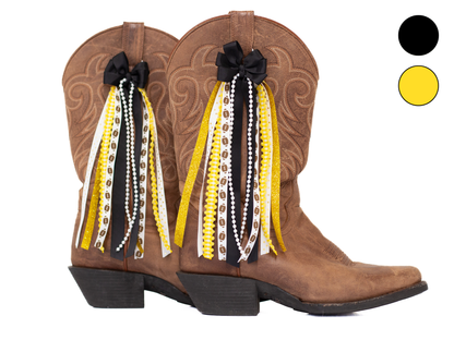 Iowa GameDay Boot Bows