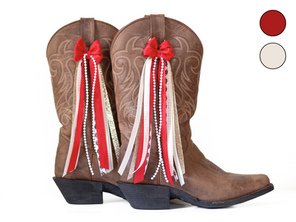Oklahoma GameDay Boot Bows