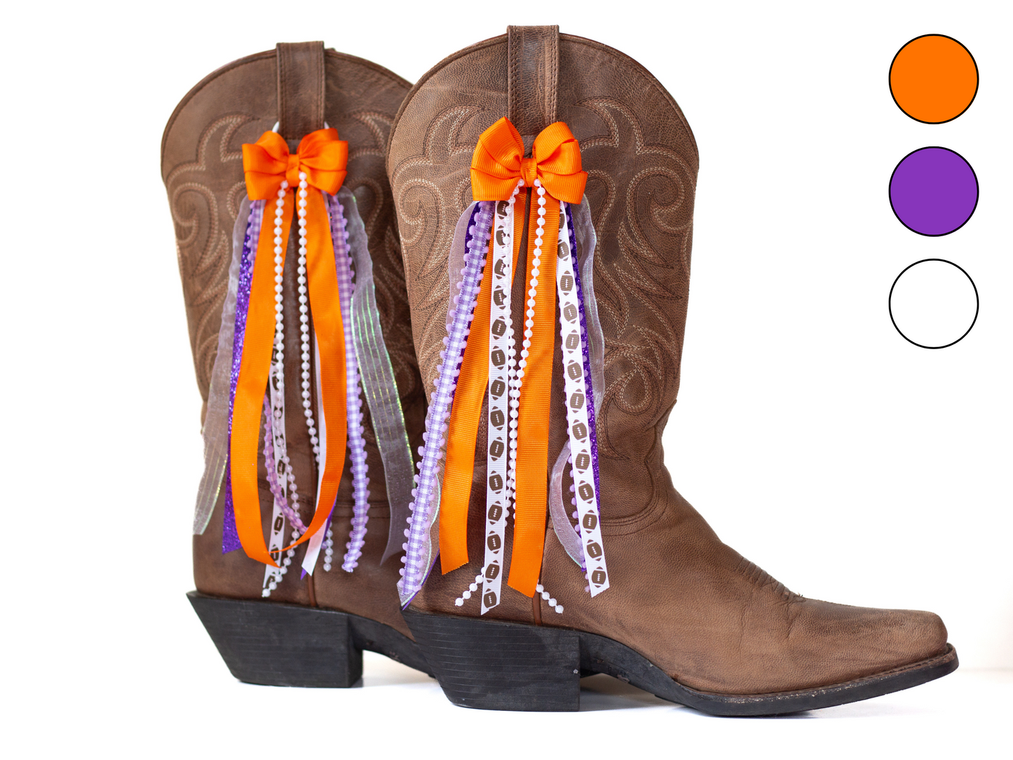 South Carolina College GameDay Boot Bows