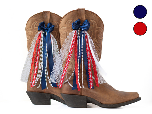 Houston Football GameDay Boot Bows